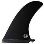 10.0" SB Series Classic Pivot Noserider Single Fin in Matte Black – High-Performance Surfboard Fin