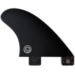 SB Series 3.25" Nub Center Fin – Matte Black Trailer Fin for Surfboards and Longboards