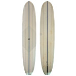 Top and Bottom View - 9'6 Chocolate Fish Noserider - Used Longboard Surfboard