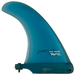 Side View - Used 6.5" Rainbow Fin Co Stewart Surfboards performance trailer fin for longboard