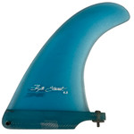 Side View - Used 6.5" Rainbow Fin Co Stewart Surfboards performance trailer fin for longboard