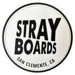 Stray Boards 3x3 inch round sticker