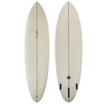 Top and Bottom View - 6'10" Anvil Surfboards "Mariko" - Used Midlength