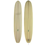 Top and Bottom View - 9'4 Greenroom Surfboards “Step Deck” New Performance Longboard – high-performance noserider with step-deck design for lift, control, and classic single-fin style