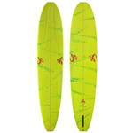 Top and Bottom View - 9'2 Boysen Surfboards "89 Herb" by Steve Boysen - New Performance Longboard