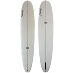 Top and Bottom view of a 9'8" Stewart Surfboards "Ripster" – a Like-New Performance Longboard Surfboard available for sale at Stray Boards, San Clemente, CA.