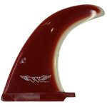 Side View - 10.0" Rainbow Fin Company "Wingnut" Long Rake Single Fin