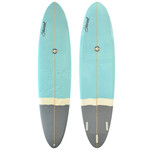 Top and Bottom View - 7'8" Stewart Surfboards  - Used Performance Midlength Surfboard