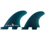 Side View - FCS II "Performer" Rear Quad / Side Bite Fin Set - lightly-use