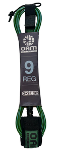 OAM 9' Regular Surfboard Leash - Army