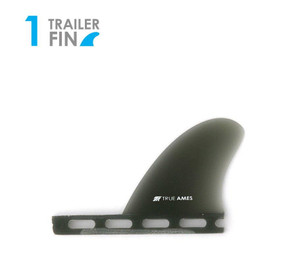 True Ames 2.5" Center Trailer Fin - FUTURES - SMOKE