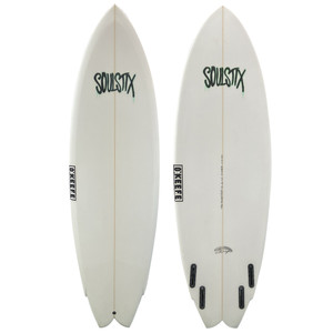 6'0" SoulStix "The Rocket Fish" New Fish Surfboard