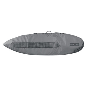 6'7" FCS Day Bag Steel Grey – New Surfboard Board Bag from Stray Boards for Travel and Protection