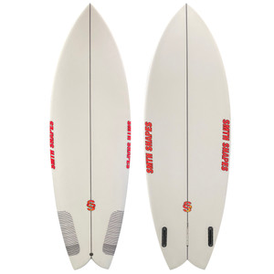 5'7" Smth Shapes Cosmic Fish New Twin Fin Fish Shortboard Surfboard – High-Performance Board from Stray Boards
