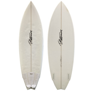 5'5" T Patterson "Twinner" Used Shortboard Performance Fish Surfboard