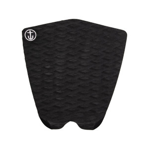 Captain Fin 1-Piece Platoon Surfboard Traction Pad Black – High-Performance Surfboard Grip from Stray Boards