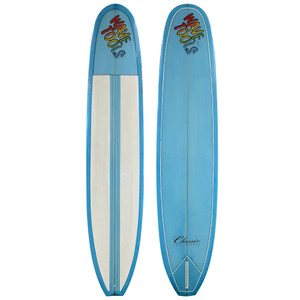 9'4" Wave Tools "Classic" by Ty Tran Lightly Used Longboard Surfboard (Resin tint & gloss)