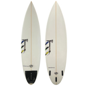 6'9" Arsenal Surfboards Used StepUp Shortboard Surfboard