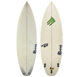 5'8 Rumaner Surfboards Custom EPOXY Used Shortboard Surfboard