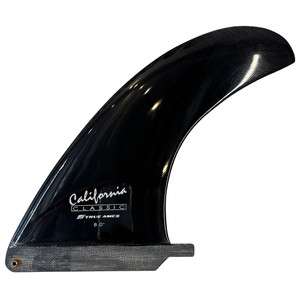 8.0" True Ames "California Classic" - Used Single Fin - Black