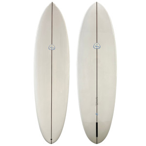 7'0" Tootgundy Surfboards - New Longboard Surfboard - Top and Bottom View