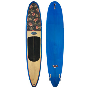 10'0 Infinity Surfboards "Cluster V" - Used Big Guy Longboard top and bottom view.