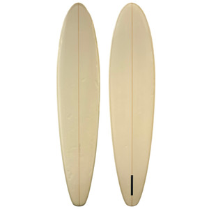 Top and Bottom View: 7'7" Alex Knost Surfboards - Lightly-Used V-Botton Single Fin Midlength