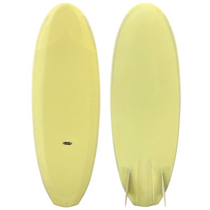 Top and Bottom View: 5'0" Sarinana Surfboards "Uni" - New EPS Channel Twin Fin Surfboard Top and Bottom View: 5'0" Sarinana Surfboards "Uni" - New EPS Channel Twin Fin Surfboard