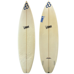 Top and Bottom View - 6'6" Channel Islands Al Merrick "Flyer F" - Used Step Up Surfboard