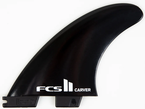 FCS II "Carver" New Thruster Surfboard Fin Set - Medium - Black FCS II "Carver" New Thruster Surfboard Fin Set - Medium - Black