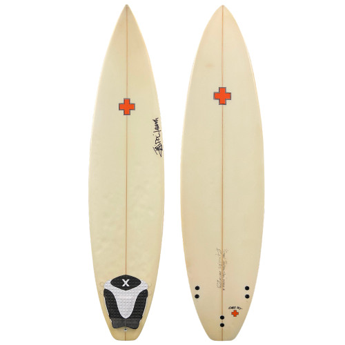 6'10" Surf Prescriptions Used Step-Up/Gun Thruster Surfboard