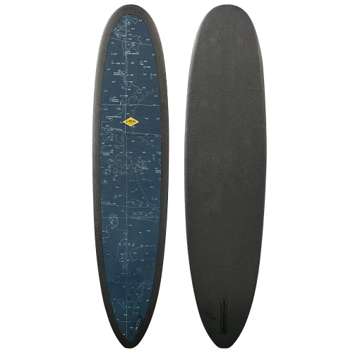 8'0" Almond Surfboards R-Series "Joy" Soft Board - Used Single fin soft surfboard