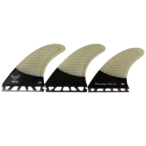 Rainbow Fin Company "CIM" - Used Thruster Fin Set - Futures
