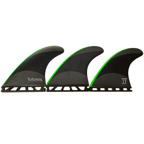 Futures "John John" Used TechFlex Thruster Fin Set - Medium Futures "John John" Used TechFlex Thruster Fin Set - Medium