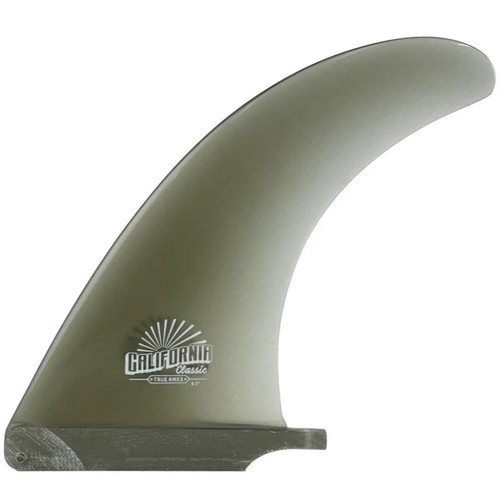 True Ames "California Classic" - New 9.0" Single Fin Set - Smoke True Ames "California Classic" - New 9.0" Single Fin Set - Smoke