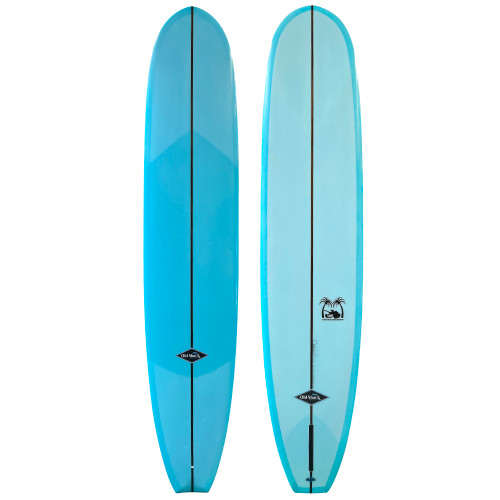 9'6" Old Shack Logging Company "The Tank" - Lightly-Used Noserider Longboard