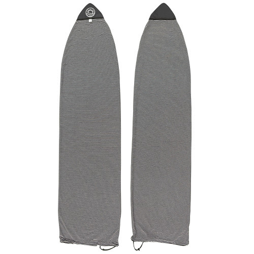 Top and Bottom View - SB Board Sock 7 foot surfboard sock new 4 way stretch surfboard cover for board protection