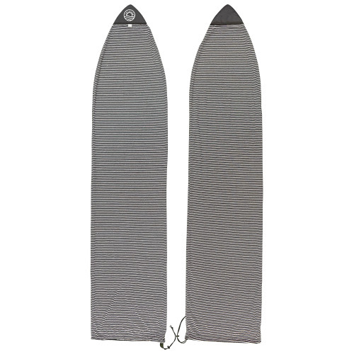 Top and Bottom View - SB Board Sock 8 foot surfboard sock new 4 way stretch surfboard cover for board protection