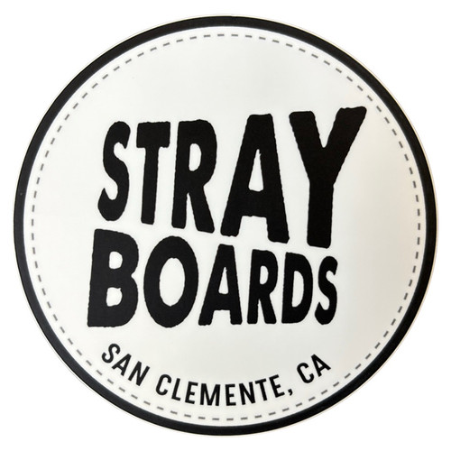Stray Boards 3x3 inch round sticker
