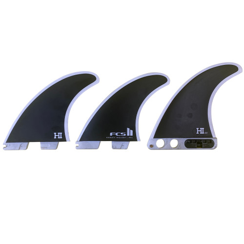 Side View -  Harley Ingleby Longboard Tri Fin Set