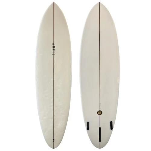 Top and Bottom View - 6'10" Anvil Surfboards "Mariko" - Used Midlength