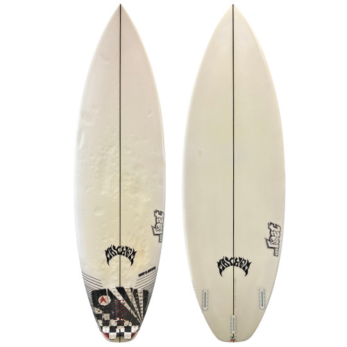 Top and Bottom View - 5'8" Lost Surfboards "Uber Driver" - Used Shortboard Surfboard