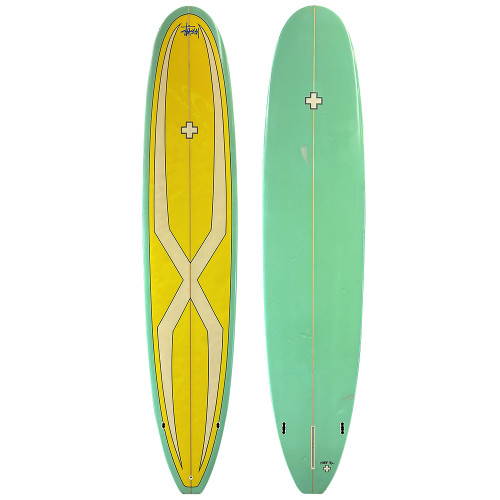 Top and Bottom View - 9'6" Surf Prescriptions Longboard - Used