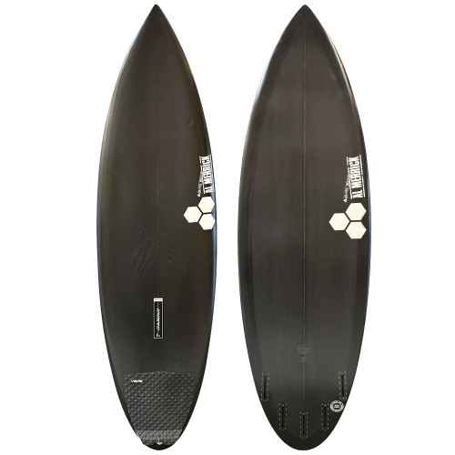 Top and Bottom View - Used Channel Islands "Neck Beard 3" ECT Carbon ProLight Glassing
