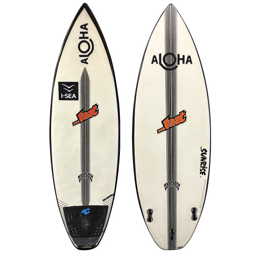 Top and Bottom View - 5'0" Used Lost Surfboards Sub-Driver 2.0 in Lightspeed tech