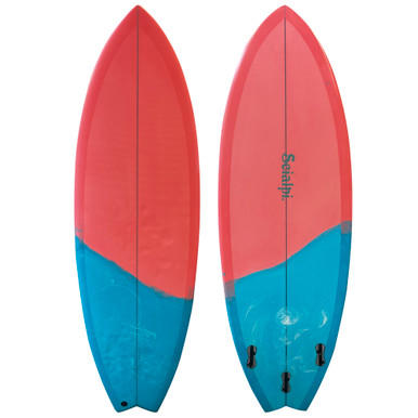 5'3" Scialpi Surfboards - Lightly-Used Performance Fish Surfboard photo 1