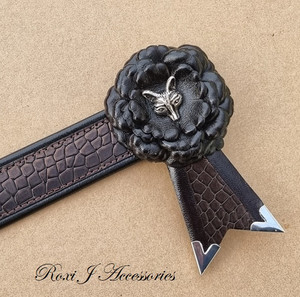 Pictured on a 1 1/4 inch band