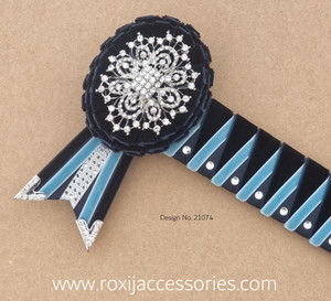 Pictured on a 1 1/4 inch band