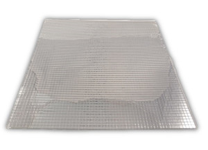 60 row Adhesive Mirror Sheet - 30cm x 30cm