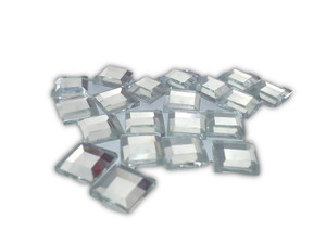 8mm Genuine Czech Crystal Square Flat Back Rhinestones     